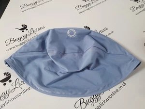 Bugaboo Donkey Hood Sun Canopy Ice Blue - Extending - Fits Donkey 1 2 3 5 -002 - Picture 1 of 12