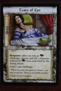 Juego de Tronos CCG - "Lágrimas de Lys" #C 203 - Imagen 1 de 1