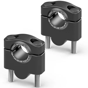 Voigt MT Lenkererhöhung 30mm Alu CNC schwarz eloxiert, TÜV geprüft und mit ABE - Picture 1 of 4