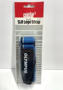 Cinghia fotocamera reflex logo Coastar Deluxe per Olympus NOS vintage B-3750 - Foto 1 di 4