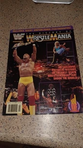 1992 WWF PRESENTS THE HISTORY OF WRESTLEMANIA MAGAZINE HULK HOGAN COVER AWESOME - Picture 1 of 9
