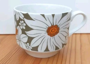 Midwinter Michaelmas Floral Tea Coffee Cup 7.5cm Tall Jessie Tait Vintage Prelov - Picture 1 of 18
