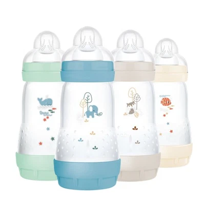 MAM ESAC 9 oz Multicolor Niño, Paquete de 4 Foto 1 de 4