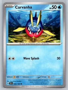 Carvanha #042/162 SV05: Temporal Forces Common - Pokemon Cards D74 - Picture 1 of 2