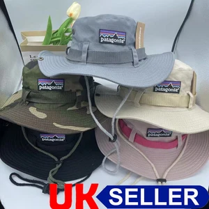 Unisex Patagonia Bucket Hat Summer Fishing One Size Beach Festival Sun Cap 2024