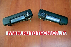 COPPIA MANIGLIA PORTA CON CHIAVI LANCIA AUTOBIANCHI A112 ABARTH MANIGLIE NUOVE - Foto 1 di 4