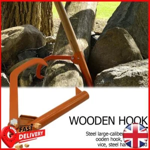 Steel Roller Felling Lever Lifter Log Peavy Home Transport Cant Hook for Wood - Picture 1 of 8