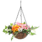  Hanging Basket Real Looking Artificial Flowers Office Decor Plant