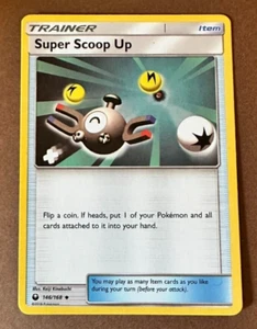 Pokemon TCG Trainer Super Scoop Up 146/168 2018 SM Celestial Storm LP+ - Picture 1 of 2