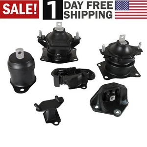 6X Engine Motor & Trans Mount For 2003-2007 Honda Accord 3.0L V6 Auto Trans - Picture 1 of 18