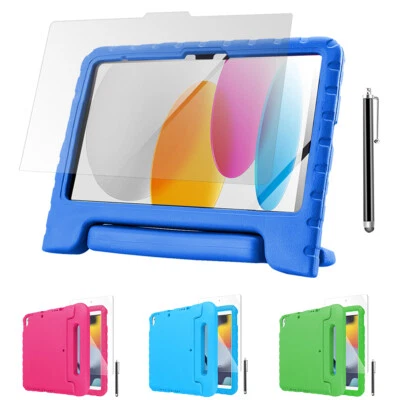 For iPad A16/10th/9th/8th/7th/6th/5th/4/3 Stand Case Shockproof Heavy Duty Cover - Image 1 of 4