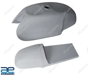 Ducati 750ss 900ss Raw Metal Gas Fuel Petrol Tank & Seat Pan Caf? Racer - Foto 1 di 7
