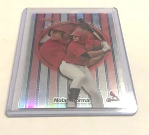 2019 Bowman's Best NOLAN GORMAN FRANCHISE FAVORITES CARD - Bild 1 von 2