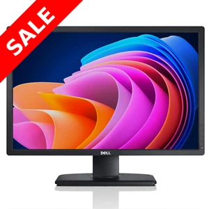 DELL HP 24" Widescreen Computer Monitor LCD LED IPS 1920 x 1200 60Hz DisplayPort - Picture 1 of 14