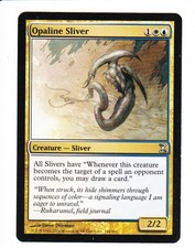 MTG  Time Spiral  OPALINE SLIVER