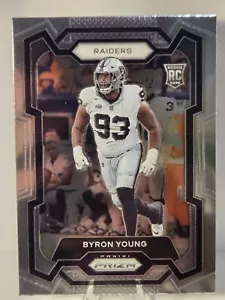 Panini PRIZM Football 2023 Byron Young Rookie NFL Trading Card No. 355 - Picture 1 of 4