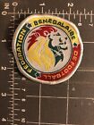 Federation Benegalaibe de Football Lion Head Logo Patch Soccer FBF F.B.F. Futbol