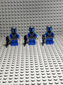 LEGO Star Wars Jetpack Mandalorian Trooper Minifigures Lot Of 3- Set # 7914
