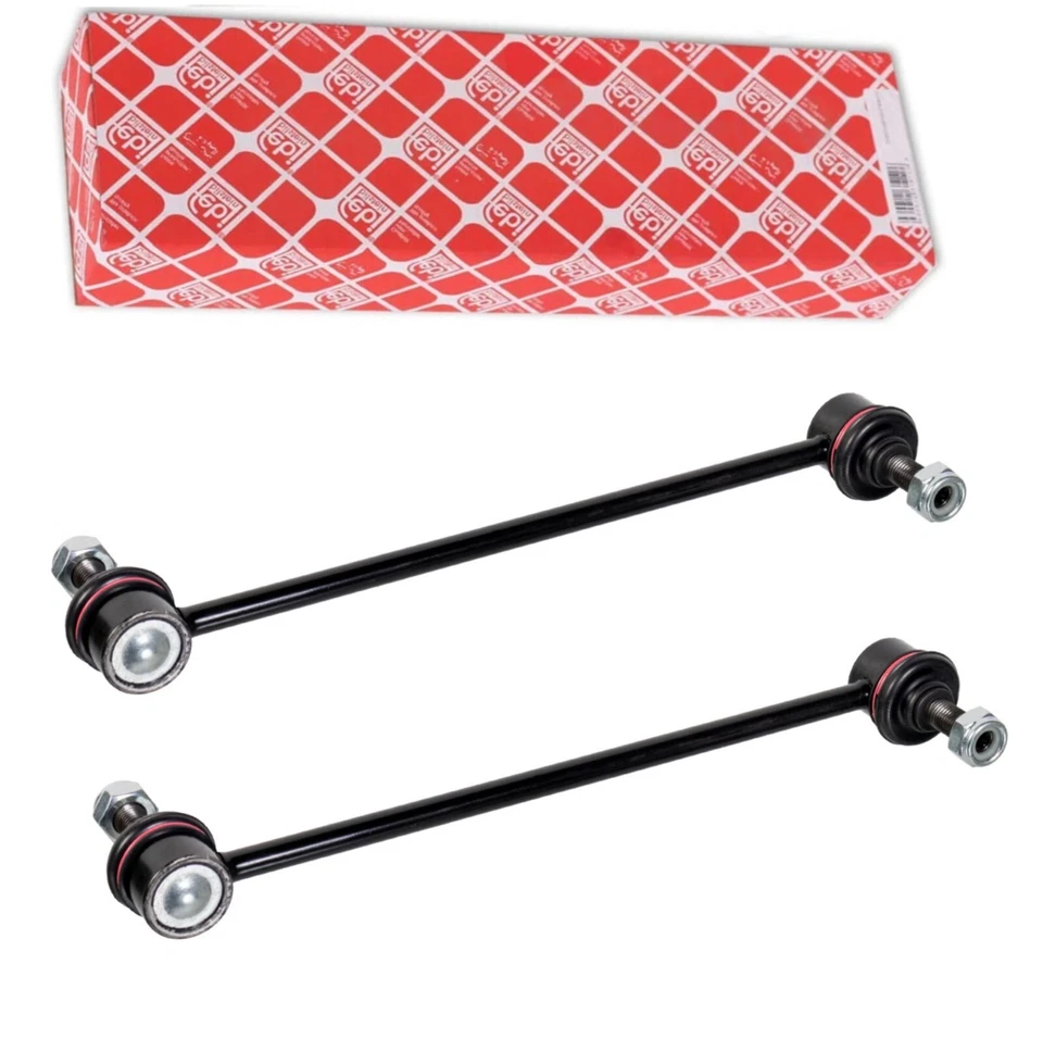 FEBI BILSTEIN 2x FEBI KOPPELSTANGE Stabi vorne passend für FORD FIESTA 6 B-MAX MAZDA 2