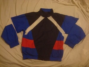 Vintage Playboy Embroidered Bunny Logo Nylon Full Zip Lined Jacket Medium - Picture 1 of 5