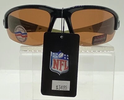 Gafas de sol Maxx NFL Saints para conducir UV 400 a prueba de roturas antiguas nuevas con etiquetas Foto 1 de 3