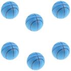 6 Pièces Rebondissant Basket-Ball Élastique Balle Sautante Enfant Semblant