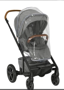 Genuine Nuna MIXX™ Pram Stroller Rain Cover with Ventilation - Picture 1 of 3