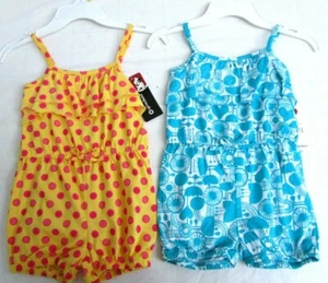 LOT of 2..SPROCKETS..GIRLS..PLAYSUIT / ROMPER / JUMPER..NEW TAGS ($44)..sz 6 - Picture 1 of 7