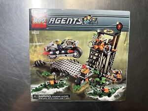 2008 LEGO Agents 8632 Manual Booklet Only  Used Condition