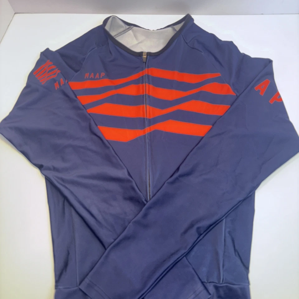 MAAP темно-синий длинным рукавом с подкладкой костюм для велоспорта взрослых мужчин M - Изображение 1 из 4