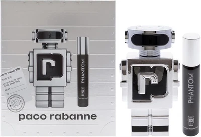 PACO RABANNE Rabanne Phantom Men EDT 100ml + 20ml Travel Spray | Gift Set | New & Sealed