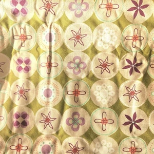 Ruby Star by Melody Miller Fabric MCM design Starbursts Green Purple 85" x 60"W - Picture 1 of 4