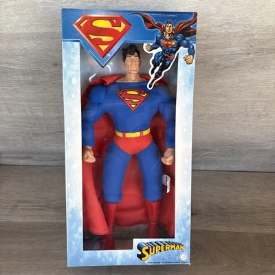Boneco de ação Superman 14 polegadas (Warner Bros Movie World, 2005) lançado para... - Imagem 1 de 4