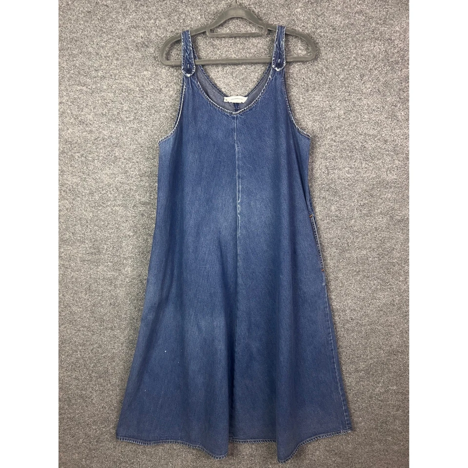 VESTIDO jeans vintage anos 80 LEVIS estilo geral tamanho 16 - Imagem 1 de 4