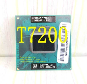 Intel Core 2 T7200 (SL9SF) 2.00GHz / 4M / 667MHz / Notebook processor - Picture 1 of 6