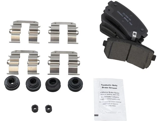 Juego de pastillas de freno traseras de cerámica TRQ para Kia Rio5 2006-2007 47FWXB Foto 1 de 1