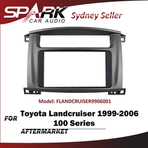 Kit de panel de banda de tablero CP 2 DIN para Toyota Landcruiser 100 serie 1999-2006 - Imagen 1 de 2