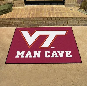Alfombra Virginia Tech Hokies 33"x43" Man Cave All-Star - Imagen 1 de 1