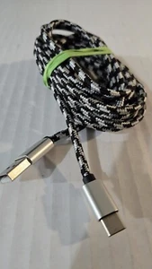 10FT USB-A to USB-C Fast Charging Cable Data Sync Cord Android Phone Charger - Zdjęcie 1 z 2