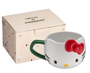Hello Kitty x Starbucks Keramik Kopf Becher 355ml 12oz Asia Limited Sanrio NEU JP - Bild 1 von 2