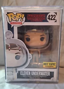 Funko POP Stranger Things Eleven Underwater #422 Hot Topic Exclusive w protector - Picture 1 of 8