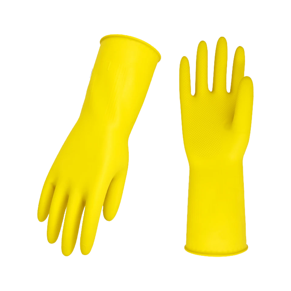 Vgo 1/3/5/10 pares de guantes reutilizables de limpieza del hogar con grosor extra HH4601 Foto 1 de 4