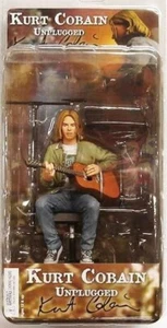 (Sealed) Kurt Cobain Nirvana -Rare- Action Figure NEW _ MTV Unplugged - Foto 1 di 1