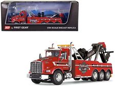 Kenworth T800 Day Cab Tow Truck with Miller Century 9055 Wrecker Red "Morgan