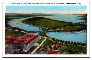 Washington Harbor Potomac River South From Monument Washington D.C. Aerial View - Picture 1 of 2