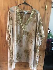 Signature JMD One Size Fits All Indian Style Womens Shear Blouse/Cover