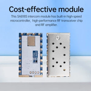 SA818S Walkie Talkie Modul UHF 400-470MHz VHF 134-174MHz Funkmodul Amateur - Bild 1 von 23
