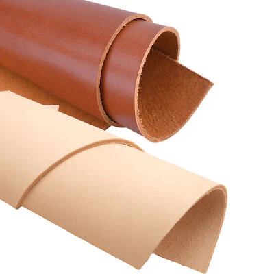 Full Grain Vegetable Tanned Leather Sheets Multi-size 2.0mm & 3.0mm Thick - Image 1 of 4
