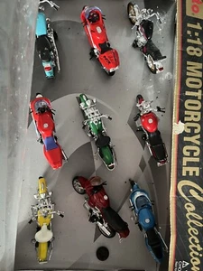 Juego de caja de 9 bicicletas diecast escala 1/18 Maisto - Imagen 1 de 10