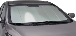 Intro-Tech NS-77-P Silver Custom Fit Premium Folding Windshield Sunshade for Sel - Picture 1 of 3